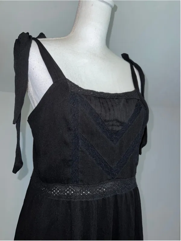 Abercrombie & Fitch Black Midi Dress M - Image 2