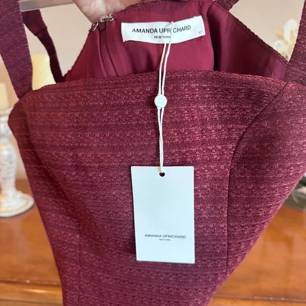 Amanda Uprichard Cerrone Tweed Top Russet XS NWT - Image 3
