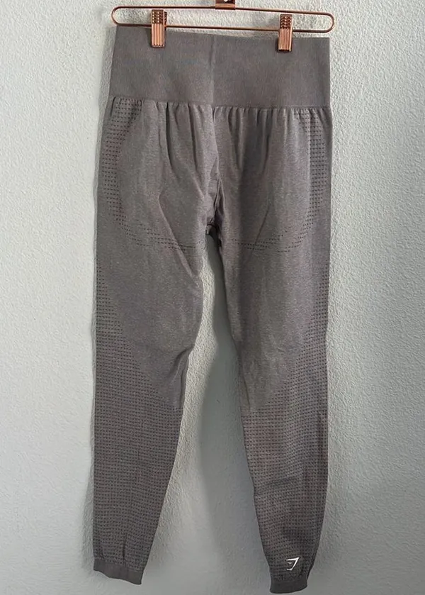 Gymshark Neutral Beige Vital 2.0 Leggings Medium - Image 2