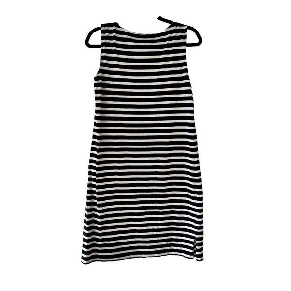 Talbots‎ Womens Navy White Striped Starfish Sleeveless Knit Shift Dress Small - Image 10