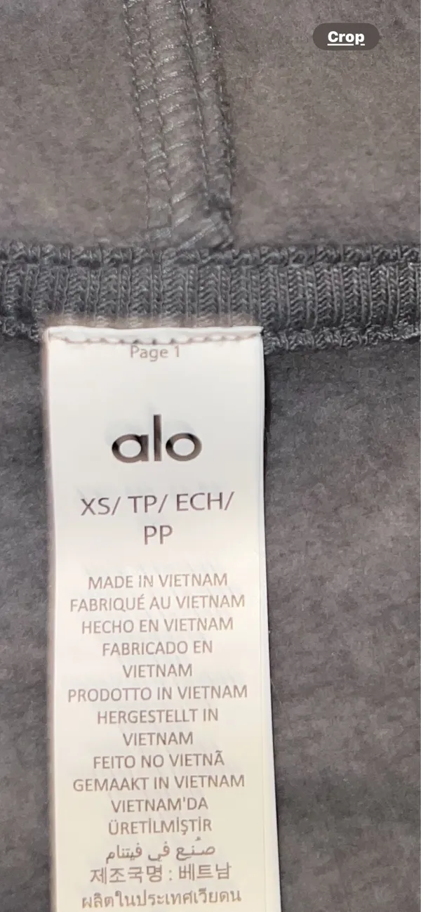 Alo Yoga SZ XS - Image 2