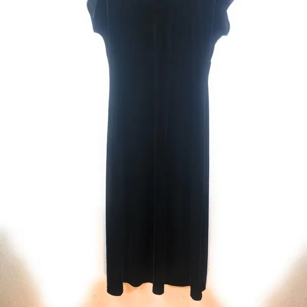 Jacqueline Ferrar‎ Velvet Maxi Dress - Image 3
