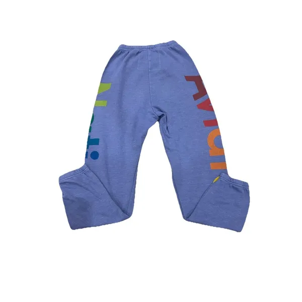 Aviator Nation Logo 2 Sweatpants Lavendar Purple XS Flawed - Image 6