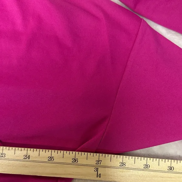 Belle by Kim Gravel Fuchsia Zip-Up lightweight jacket with Hood - Image 4