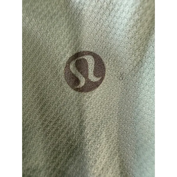 Lululemon Mint Green Racerback Tank Top Built-In Shelf Bra Mesh Back‎ Size 8 - Image 4