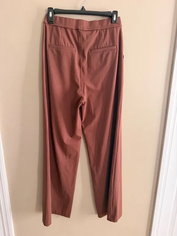 Halara Small Flex™ DayStretch High Waisted Work Flare Pants - Red Mahogany Small - Image 5
