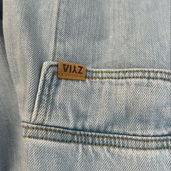 Zyia Crossroads Denim jacket‎ Light Wash size Large - Image 4