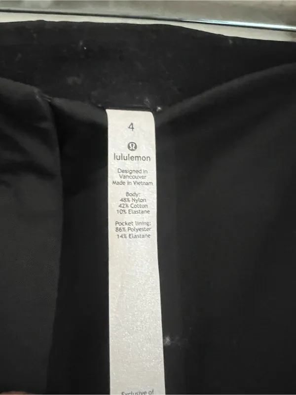 Lululemon Cropped Stretch Pants - Image 2