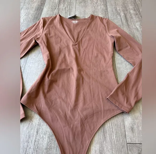 Amazon Brown Long Sleeve Bodysuit - Image 7