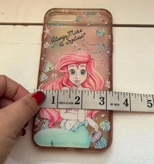 Mobile Case Cover Mermaid Ariel Clear for IPhone 7 Plus - Image 7