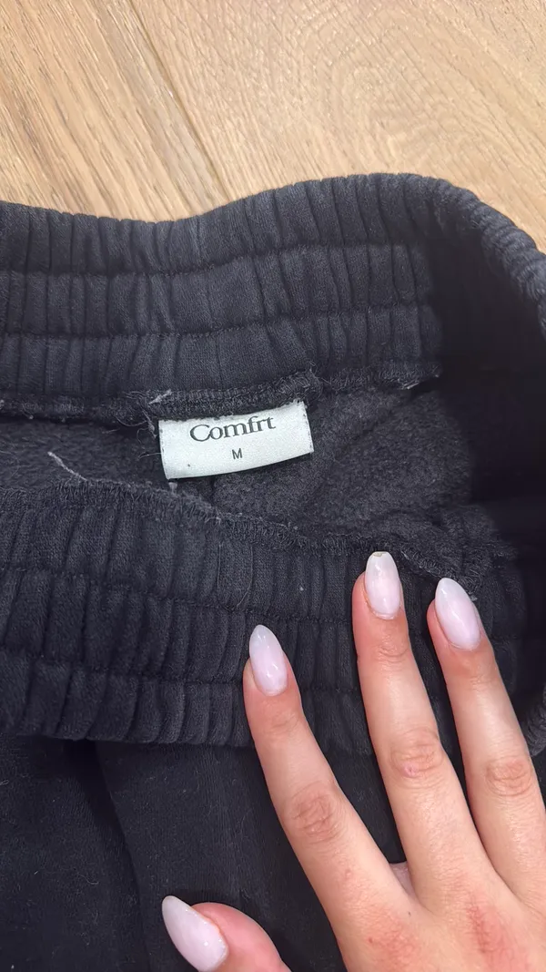 Comfort sweatpants Black Size M - Image 2