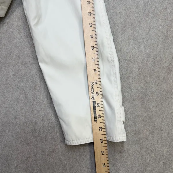 Vintage Current Seen CS Signature Hooded Anorak Jacket Womens M Cream Coastal - Image 15