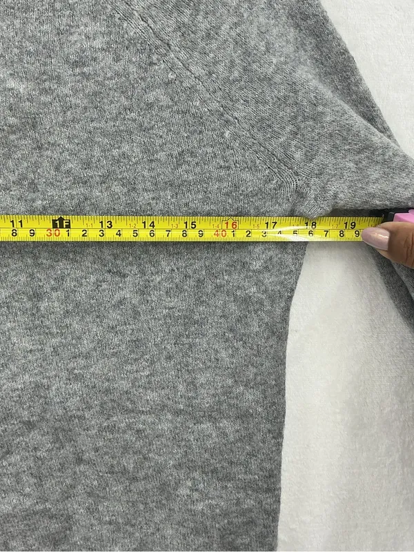 J. Crew Light Gray Mock Neck Sweater 901 - Image 4