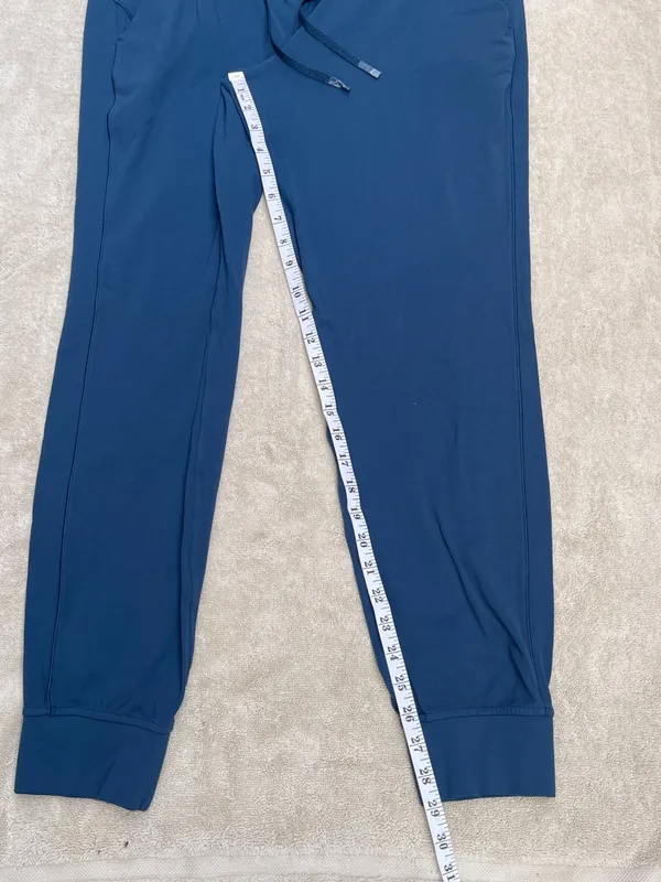 Lululemon Teal Blue Athletic joggers yoga Pilates outdoor spring activewear gym - Image 5