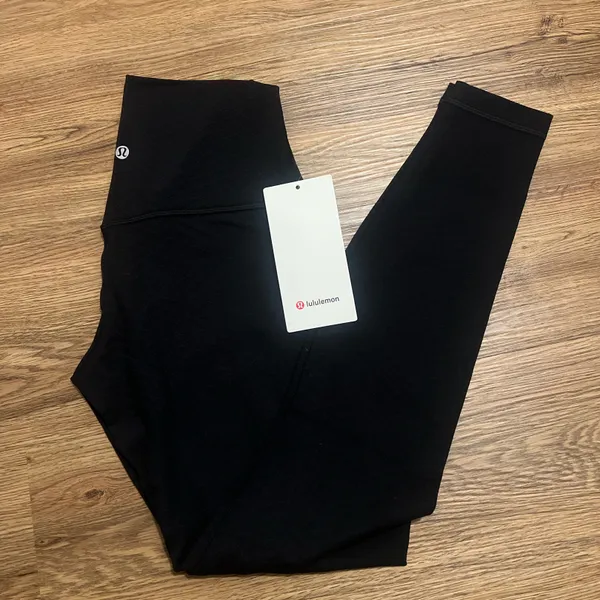 Lululemon Align HR 28” Diamond Black Size 6 - Image 4