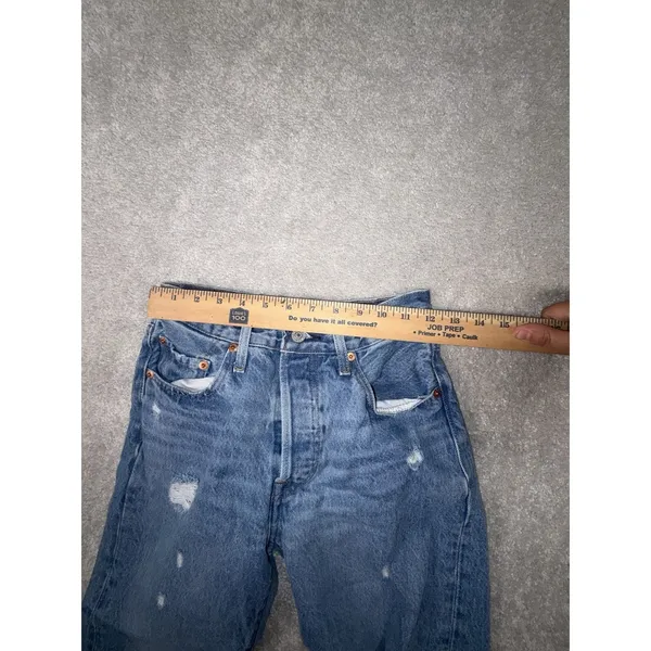 Levi's Women's 501 Premium Denim Jeans 24x26‎ - Image 8