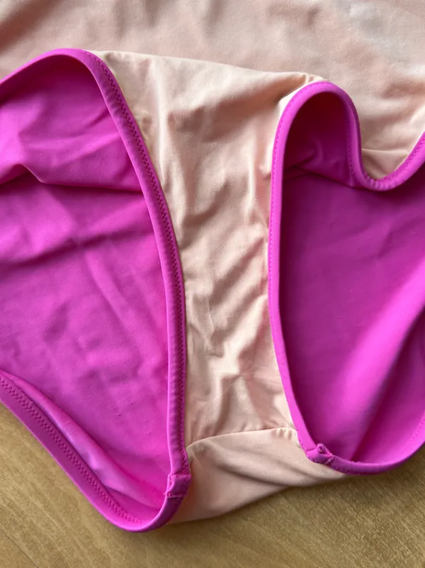 J. Crew Cutout One-Shoulder One-Piece Swimsuit, Fuchsia, Size Large - Image 13
