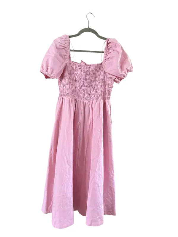 Women's ASTR The Label Pink Midi Dress Size L - Image 3