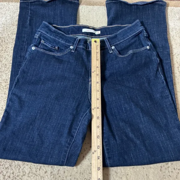 Levi's Classic Bootcut Jeans Women 27 Dark Wash Stretch Mid Rise Denim Pants - Image 3