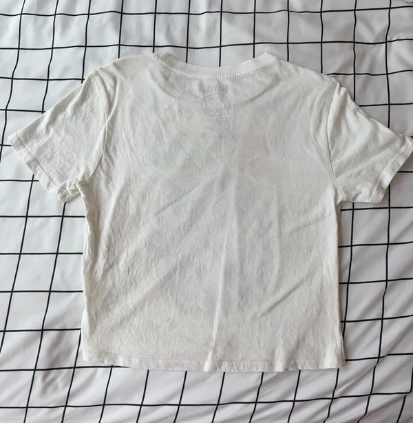 Tilly's Woman’s Colorful Smiley Nirvana Baby Tee, Size S, Cropped. - Image 6