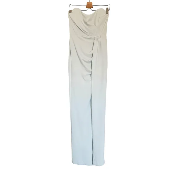 Katie May Pamela Gown in Celestial Blue Size Medium Strapless‎ Dress NEW - Image 3