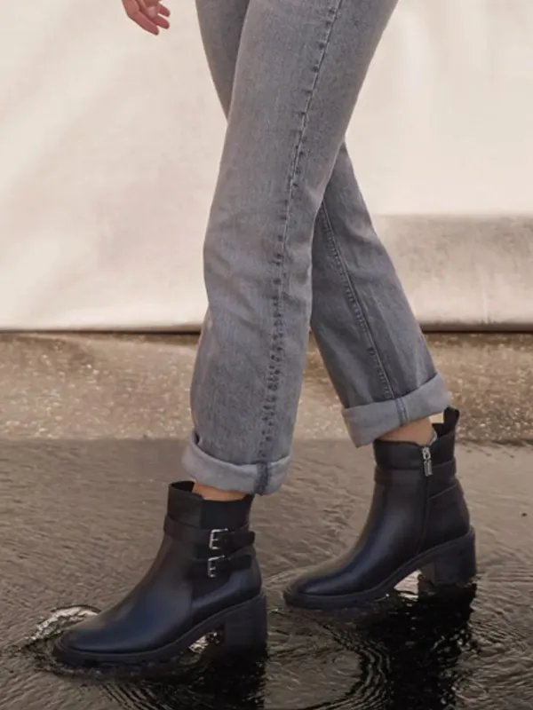 NEW $180 Blondo Lanessa Waterproof Bootie 7.5 M, BLACK LEATHER - Image 3
