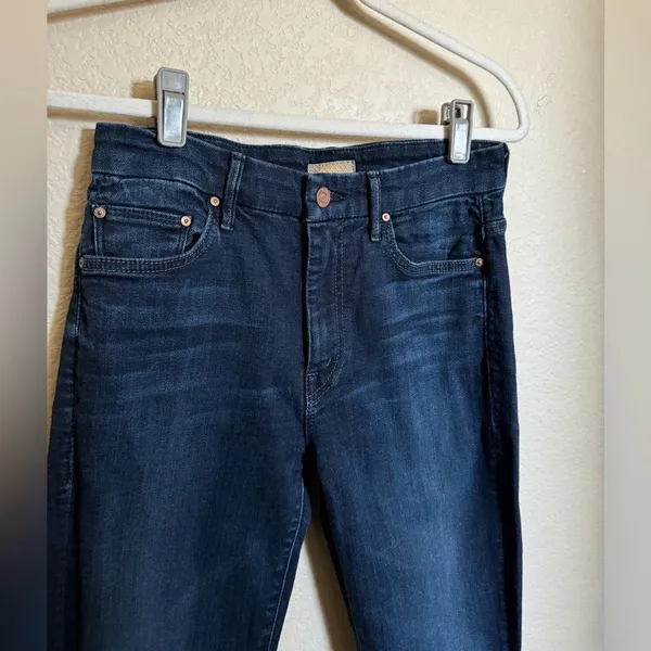 MOTHER High Waisted Looker Wash: Ink and Paper Size 27‎ - Image 4