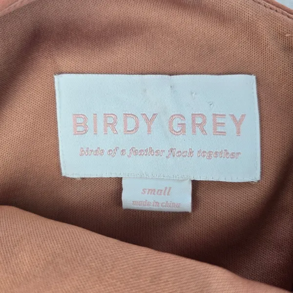 Birdy Grey Devin‎ Maxi Dress Convertible Chiffon Terracotta Small - Image 6