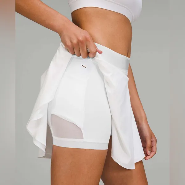 Lululemon Court Rival Perforated High-Rise Skirt - Image 4