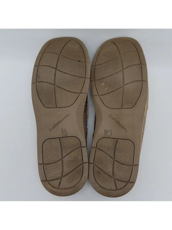 Croft & Barrow Women's Tan Boat Shoes Size 9M - Image 9