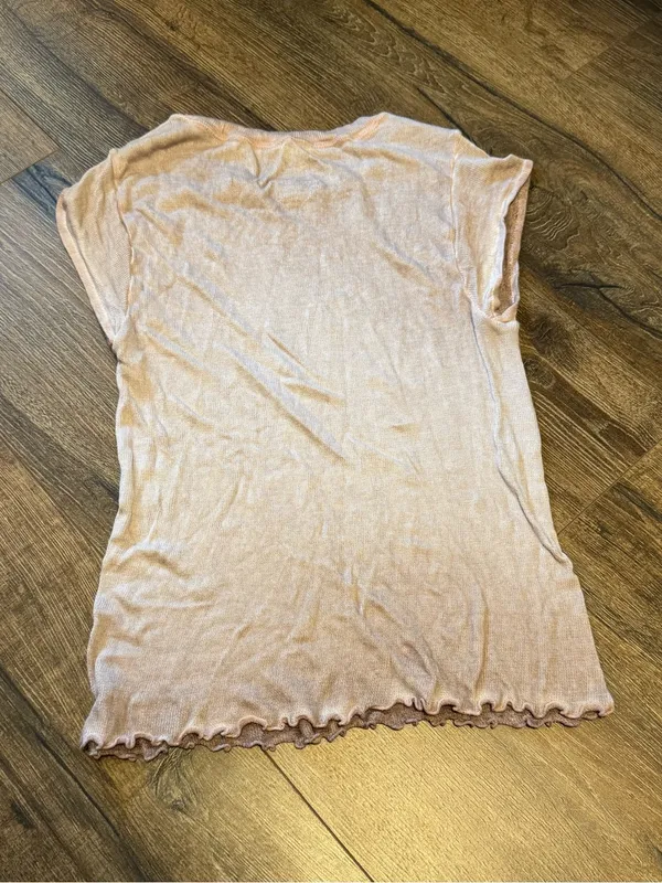 NWOT Free People Movement Double Point Tee in Sandy Size XS/S - Image 11