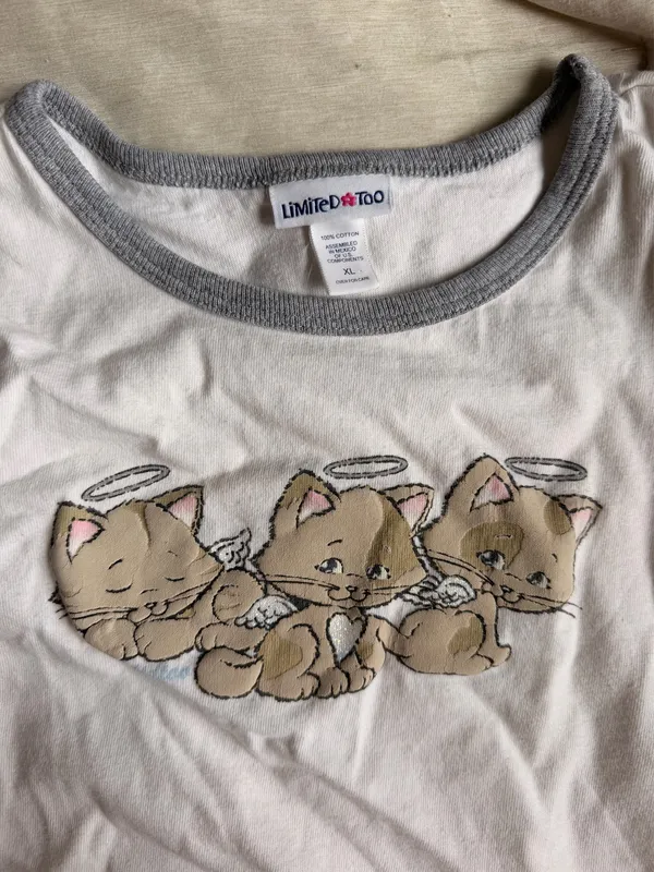 Vintage Limited Too Baby Tee - Image 2