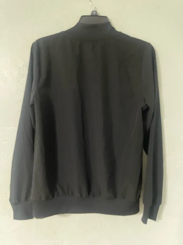 Hanes black bomber jacket - Image 2