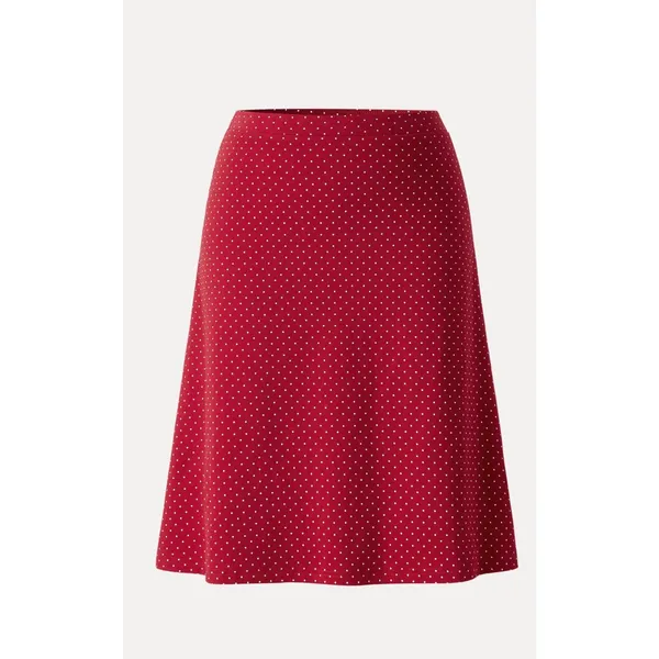 New OGL Stretch Cotton Polka Dot A-Line Flare Skirt Limited Edition Small - Image 4