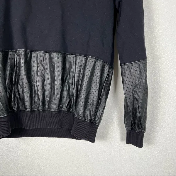ARITZIA Wilfred Free Long Sleeve Pullover‎ Black Sz S - Image 2