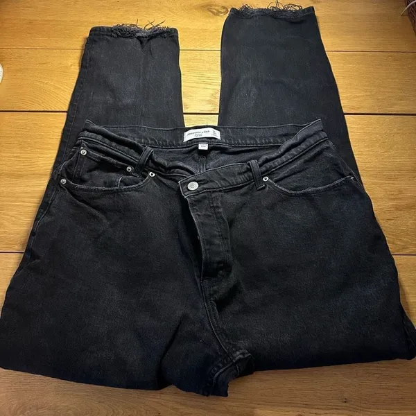 Abercrombie & fitch dad high rise 32/14s black - Image 2