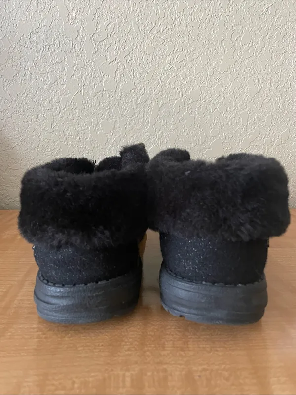 Hey Dude Britt Slip On Bootie Faux Fur Trim Size 8 Leopard Print Animal Print - Image 8