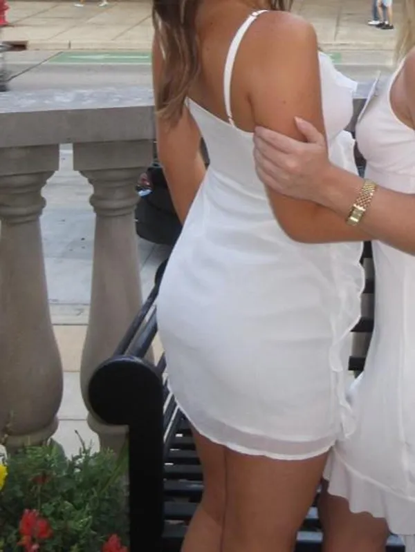 Beginning Boutique Dress Mini White - Image 3