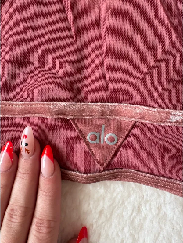 Alo Yoga Velvet Bra - Image 2