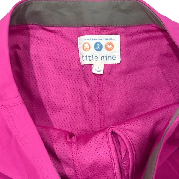 Title Nine Mad Skort Pink Active Hiking Running Skirt Women Size 4 - Image 3