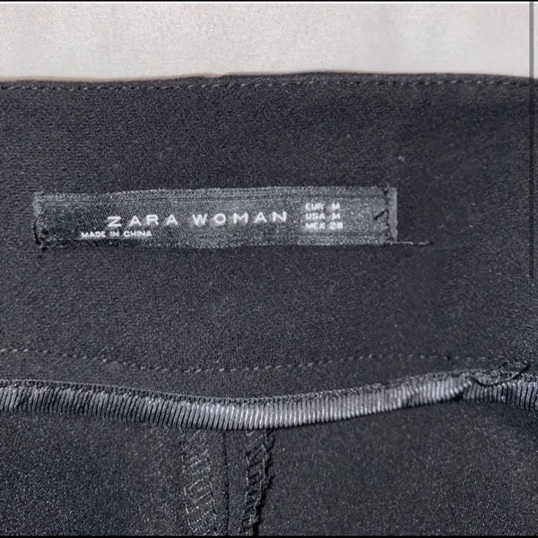 Black Zara Slacks - Image 3