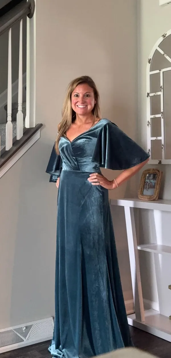 Coco melody Dress Blue Size 6 - Image 4