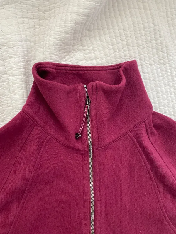 Lululemon maroon half zip scuba - Image 2