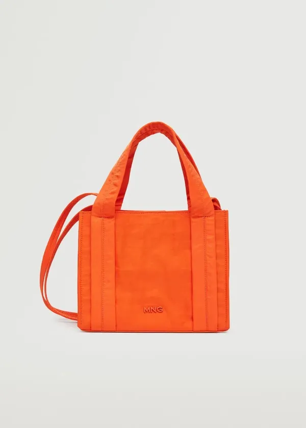 Mango Structured Tote Bag - Image 3