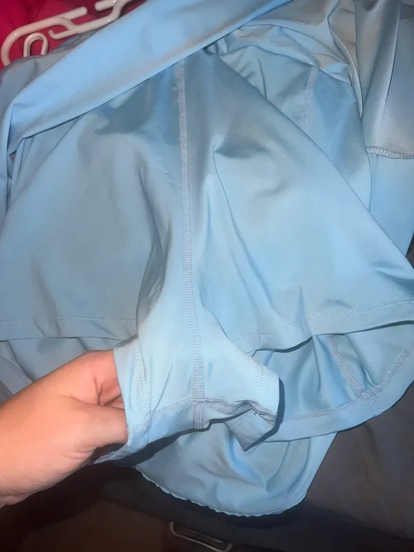 Skirt With Build In Shorts Blue Size XL - Image 5