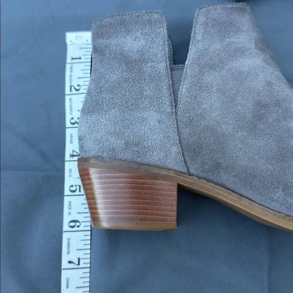 Cole Haan Gray Suede Ankle Booties size 6 - Image 13