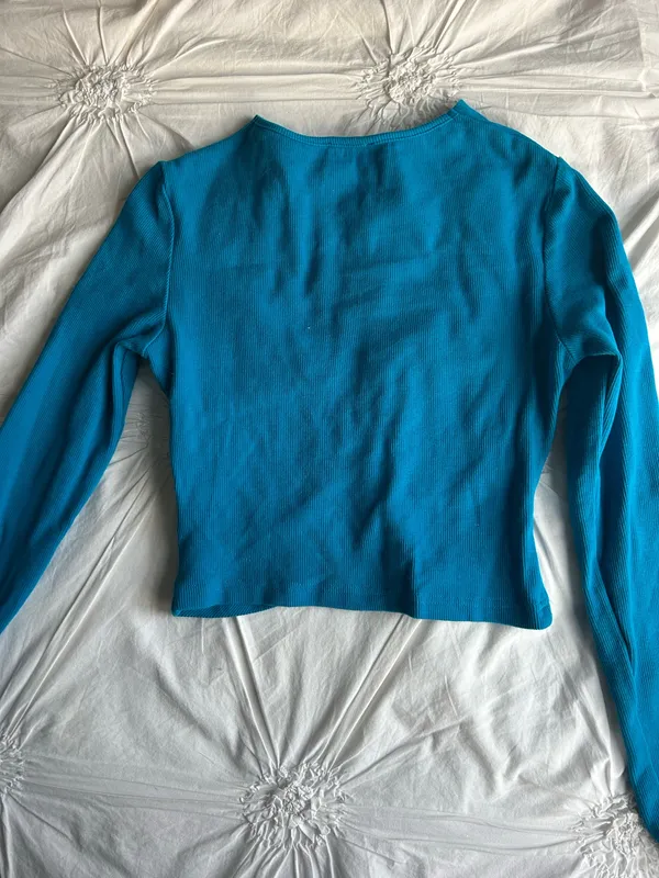 SNDYs Revolve Blue Longsleeve Top.  - Image 2