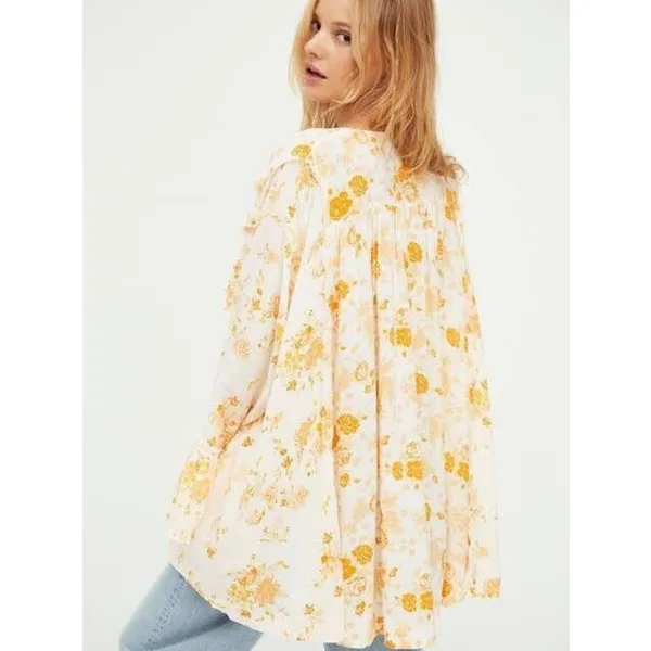 Free People Loretta Printed Tunic Size M B-8 - Image 3