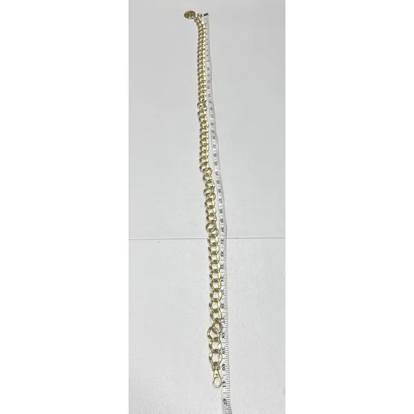 Womens Gold Tone Medallion Chunky Chain Link Belt 41" Long Y2K Party Fashion - Image 10