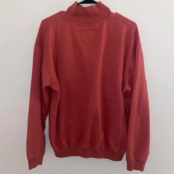 American Vintage Pink Las Vegas Half Zip Sweatshirt - Image 3